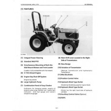Kubota B1700 - B2100 - B2400 Workshop Manual